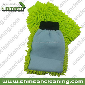 Haute qualité éponge <span class=keywords><strong>car</strong></span> wash mitt Mitt/Gant De Nettoyage De Voiture/Microfibre Lavage De Voitures À Laver Gants De Nettoyage - Product Image 6