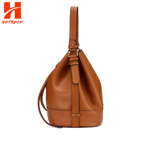 Borsa a secchiello <span class=keywords><strong>vintage</strong></span> per <span class=keywords><strong>borse</strong></span> in pelle marrone ecologica all'ingrosso per le donne - Product Image 2