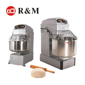 Mesin Mixer Adonan Elektrik HS 50Kg Roti Hs50 Mixer Adonan Spiral 50Kg Mixer Adonan Komersial Ues untuk Penjualan Roti