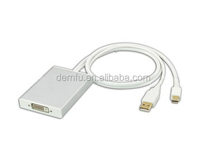 DisplayPort naar DVI kabeladapter, DisplayPort naar HDMI adapter, DisplayPort naar VGA kabeladapter, oplaadkabelconverter - Product Image 2