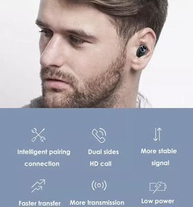 หูฟังไร้สายหูฟังบลูทูธสำหรับ Mi หูฟังเอียร์บัดสำหรับ <span class=keywords><strong>Iphone</strong></span> <span class=keywords><strong>Xs</strong></span> Max - Product Image 4