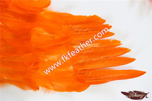 Rifornimenti del mestiere Commercio All'ingrosso Angel Wings <span class=keywords><strong>Con</strong></span> Orange Piuma D'oca Decorazione - Product Image 5