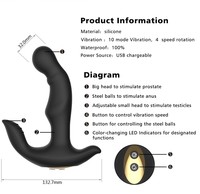 2023 Trend Masaje Prost atico Anal Spielzeug Vibrator Stimulator Anal Günstige Butt Plugs Vibradores-Gay Buttplug für Männer