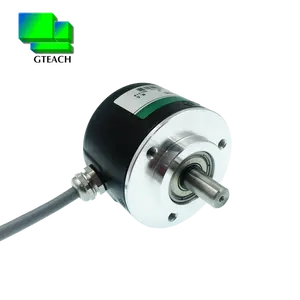 8mm Padat Shaft 5-24VDC Optical incremental rotary encoder AB fase encoder optik 600 pulsa