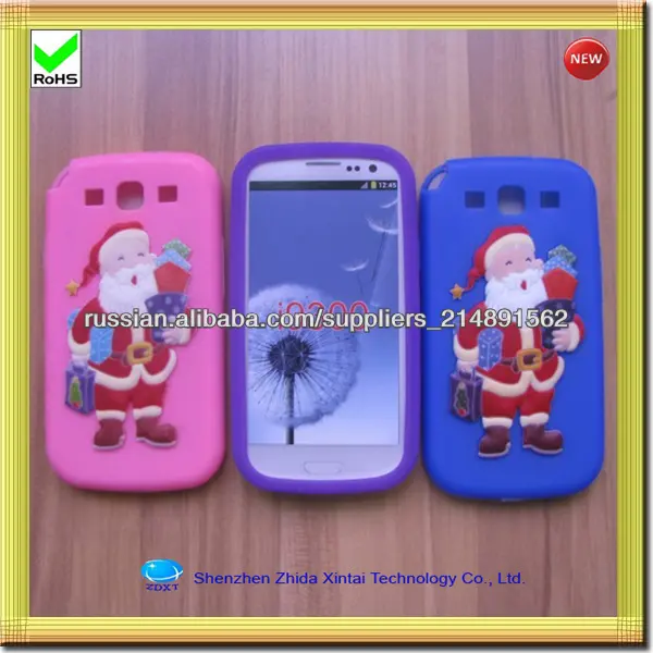 3d силиконовые Galaxy S3 дело