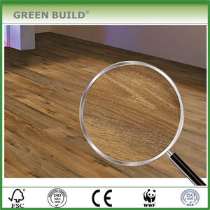Saludó con la mano de madera de olivo de oro laminado de pisos de madera para el dormitorio - Product Image 1