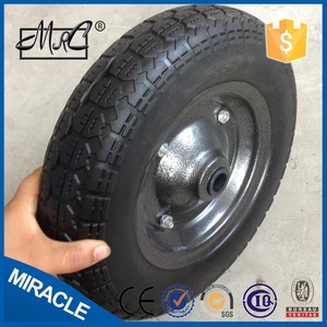Poussette à roulettes en mousse PU, 4 pièces, pneu plat et résistant, <span class=keywords><strong>de</strong></span> 3.50 à 7 - Product Image 2