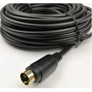 5Pin S-video Din Gold Audio Cable