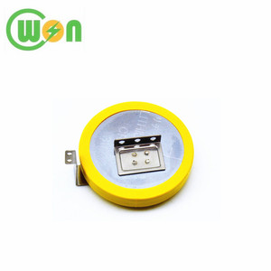 Botón de litio de la batería de <span class=keywords><strong>CR2450</strong></span> 3 V <span class=keywords><strong>CR2450</strong></span> con lengüetas de soldadura de pin personalizado etiqueta - Product Image 2