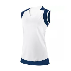 High quality sublimated women volleyball uniform inflatable volleyball jersey