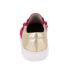 Choozii Diseño perfecto Cómodo Cuero de microfibra brillante Superior Peso ligero Antideslizante Niñas Casual Mocasines suaves Zapatos - Product Image 5