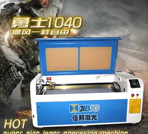 Lazer kesme makinesi 1040 olmayan metal için arcylic CO2 tüp Lazer Oyma Makinesi ahşap kağıt kesim