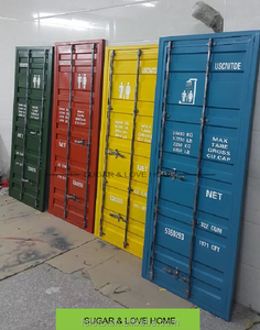 Porta industriale su misura del metallo del contenitore di spedizione della mobilia del ristorante di colore di dimensione - Product Image 2