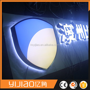 luz <span class=keywords><strong>led</strong></span> luminoso doble cara frontal y trasera <span class=keywords><strong>rotulo</strong></span> <span class=keywords><strong>corporeo</strong></span> 3D para publicidad en centro comercial - Product Image 1
