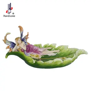 Wholesale Promotions Hot sale flower fairy fruit plate fairy Home Table Patio Coffee Table Decorations