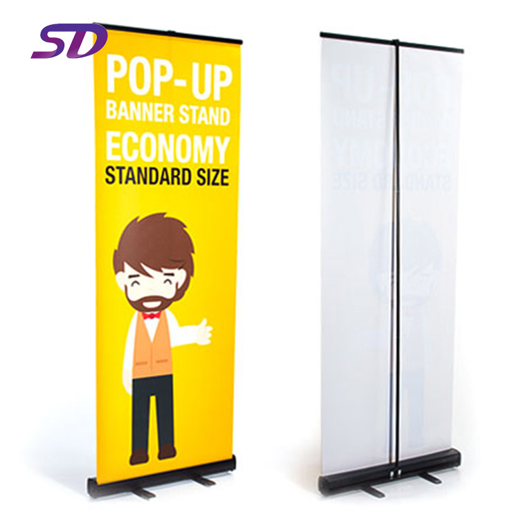 Легкий вес Pop Up Выдвижной баннерный стенд с дисплеем сверните вверх стойку знамени, всплывающий баннер, сверните вверх стойку знамени