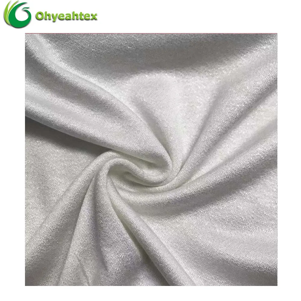 30S Rayon Spandex Jersey Muschio Crepe Tessuto Per Il Vestito