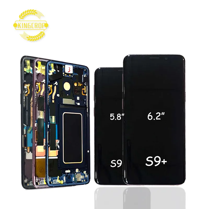 100% TESTED Mobile Phone LCD Display For Samsung S9 Plus LCD Touch Screen With Frame Assembly Replacement