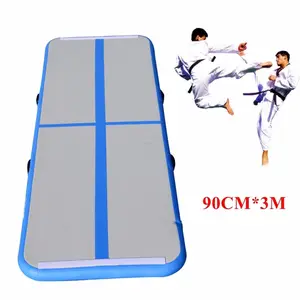 Thể thao tập huấn luyện trò chơi inflatable air theo dõi, giá rẻ nhào lộn usato theo dõi inflatable air mat cho thể dục dụng cụ