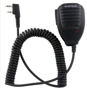 En çok satan sıcak satış ucuz eller serbest Baofeng K 2pin Walkie Talkie hoparlör mikrofon Baofeng uv5r