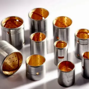 Copper bimetal bushing with oil hole BPW auto Slide bushing,DU DX PAP bush,adapter sleeve