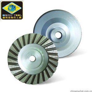 Alta calidad <span class=keywords><strong>turbo</strong></span> diamante pulido de la taza de la rueda, rueda de diamante para hormigón, mármol - Product Image 2