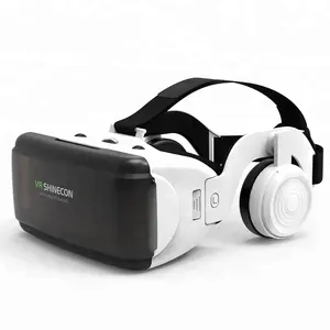 חם 3d vr משקפיים Metaverse מציאות מדומה הילוך משקפי 3D goggle קרטון VR 3D משקפיים shinecon VR משקפיים