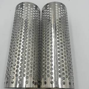 <span class=keywords><strong>Tube</strong></span> en acier inoxydable micro-<span class=keywords><strong>perforé</strong></span> avec trous ronds - Product Image 4