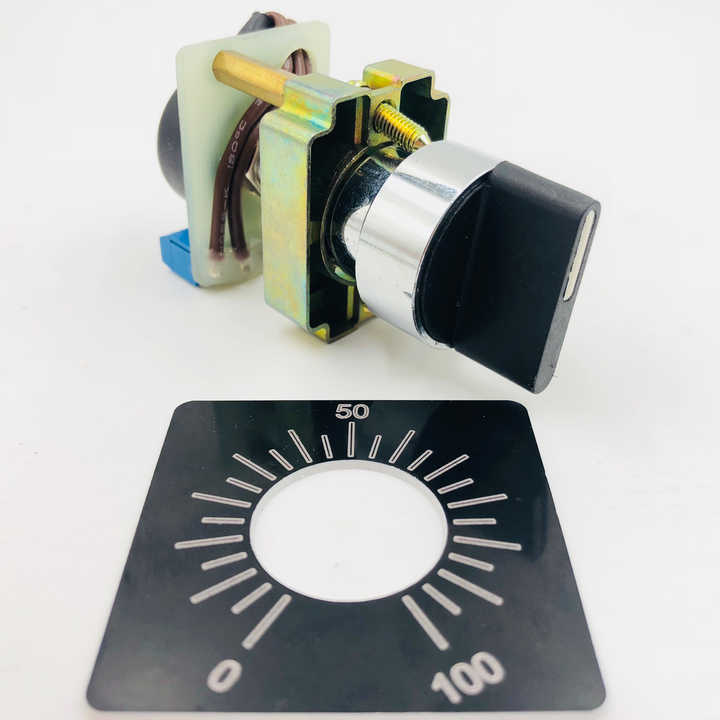 10K Panel mounting wire wound potentiometer R&LECX2300