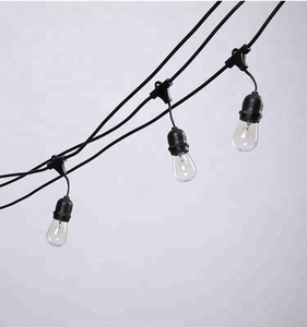 Cable de goma E27, tira de bombillas LED, decoración de fiesta, boda, Navidad, iluminación led - Product Image 5