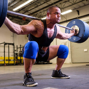 Best Squats Compression 7mm <span class=keywords><strong>Genouillère</strong></span> en néoprène avec protège-paumes pour l'entraînement d'haltérophilie - Product Image 5