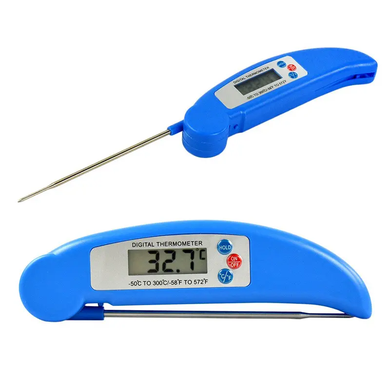 amazan hot sell indoor outdoor cooking food BBQ thermometer with LCD display Kitchen digital meat thermometer