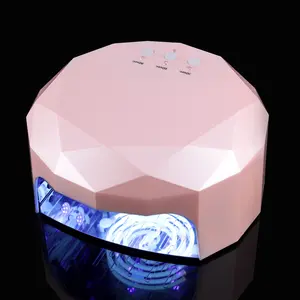 LED Nail Lamp Nail Dryer Diamond Shaped 48W Long LIife LED CCFL Curing UV Gel LED Gel