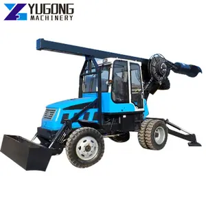 Foundation piling equipment water well rotary drilling machine for piling