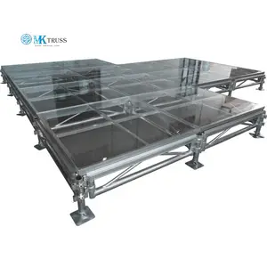 Hoge kwaliteit aluminium frame multiplex/acryl podium hoogte verstelbare podium voor Event/show/lassen podium