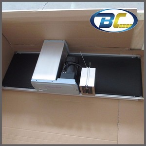 Konveyor Sabuk Kompak Penggerak Tengah Lebar 500mm * 1000mm Pasokan Pabrik Konveyor Sabuk PVC / PU 30Kg Kecepatan Konstan atau Variabel - Product Image 5
