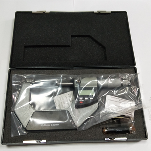 Con ruota di calibrazione digitale micrometro esterno 25-50 50-75 75 75-100mm - Product Image 4