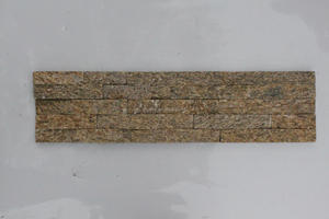 Piedra de revestimiento de pared de cuarcita de tigre amarillo para Material de construcción Panel de pared Piedra de corte - Product Image 5