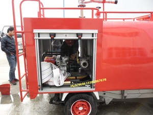 Mini camion de pompiers 1000l Camion de pompiers professionnel - Product Image 4
