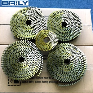 공장 직접 판매 <span class=keywords><strong>15</strong></span> 도 링 스크류 생크 와이어 콜라진 코일 프레임 못 - Product Image 4