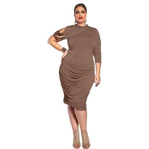 Robe <span class=keywords><strong>de</strong></span> <span class=keywords><strong>soirée</strong></span> <span class=keywords><strong>de</strong></span> <span class=keywords><strong>grande</strong></span> <span class=keywords><strong>taille</strong></span> pour femme, tenue imprimée sexy, vente en gros, nouvelle collection 2020 - Product Image 4