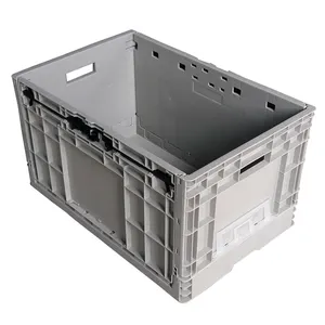 600*400 * 340毫米便宜价格100% 处女PP材质折叠可折叠收纳塑料板条箱