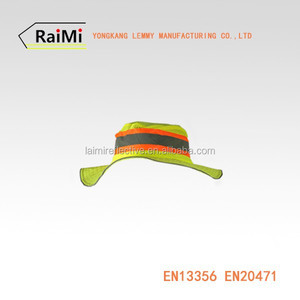 Diy fluorescente tapas de seguridad reflectante paraguas grande de ala ancha sombrero y gorras - Product Image 2