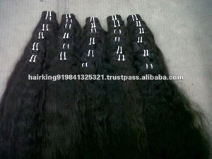 Tissage de cheveux indiens naturels, dessin simple - Product Image 2