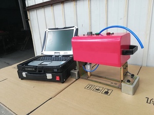 Vendita calda Portatile macchina per incisione in metallo per il numero di telaio Portatile dot peen metallo numero di telaio della macchina di marcatura 14040 - Product Image 6