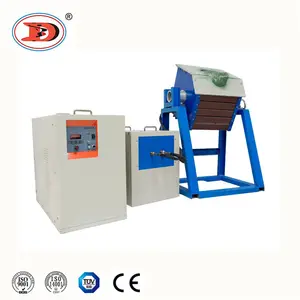 electronic smelting furnace for 20kg copper brass gold silver platinum melting furnace