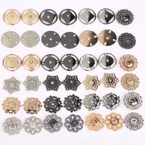 2020 High quality new design fancy metal alloy press sewing snap buttons