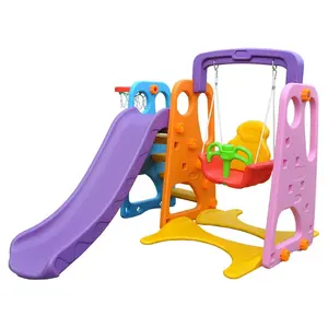 Indoor plastic kids slide kleurrijke voor Verkoop