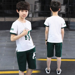ชุดเสื้อผ้าสำหรับเด็กทารกผู้ชาย,เสื้อยืดเด็ก2ชิ้นเสื้อผ้าสำหรับฤดูร้อน