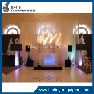 Tfr pipeline and falling aluminum decoration the wedding with backdrops popular of silk - Product Image 5